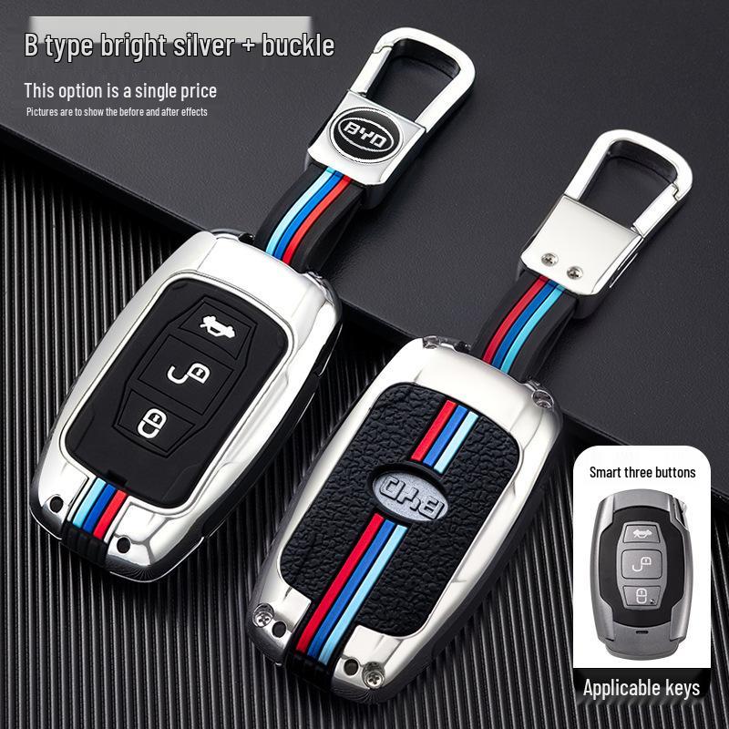 Creative Metal Key Case for BYD Song, Tang Max, Old G5, Surui, E5, Sirui, G6, Qin Models