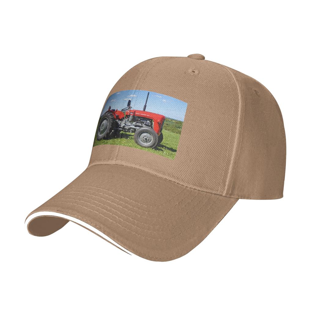 Fashion Massey Ferguson  Tractor  Curved Brim Baseball Cap Instagram Style Cap FeUnisex