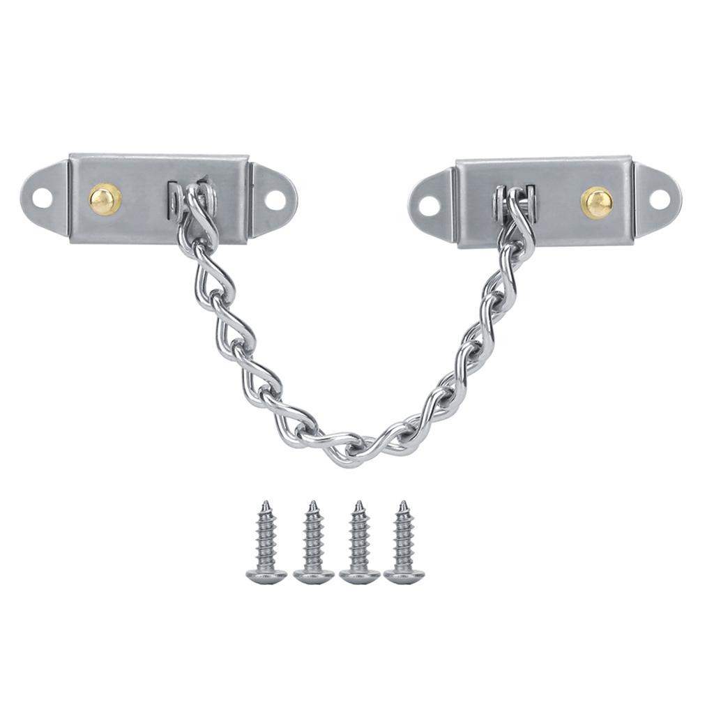 Stainless Steel Children Safety Anti Theft Door Chain Lock Security for Aluminum Alloy Window