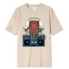 Domo Kun DJ Domo T Shirts Men Cotton Humorous T-Shirts  Breathable O-Neck Short Sleeve Harajuku Loose Tees Cotton Tops Gift Idea