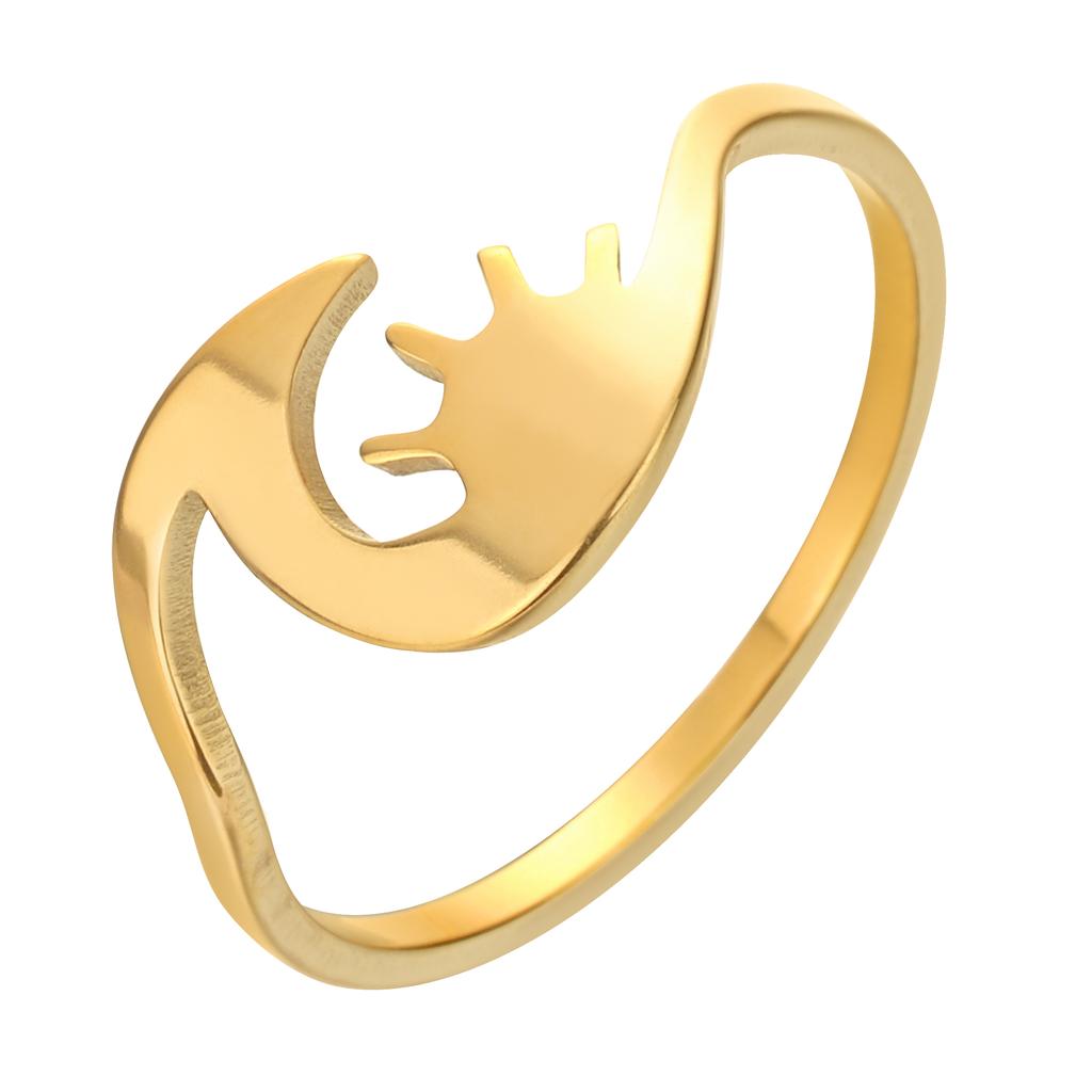 Kinitial Stainless Steel Scissors Egypt Eye of Ra Ghost Bee Gun Finger Knuckle Ring Women Wedding Party Jewelry Birthday Gift