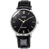 Casio CASIO Quartz Men's Watch MTP-VT01L-1B Black X Black Leather Band Overseas Model [Parallel...