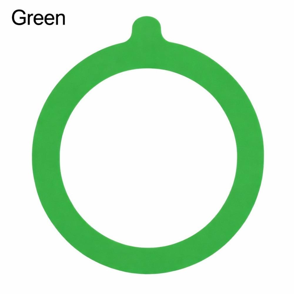 1Pc Leakproof Silicone Replacement Gasket Seals Reusable Seals Mason Jars O Rings Gaskets Rubber Sealings Canning Cup Accessory