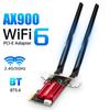 WiFi 6 FV-AX900Pro Wireless Card (8CM Short Bracket) - Bluetooth 5.4, High-Speed Dual-Band WiFi Adapter for PC/Desktop