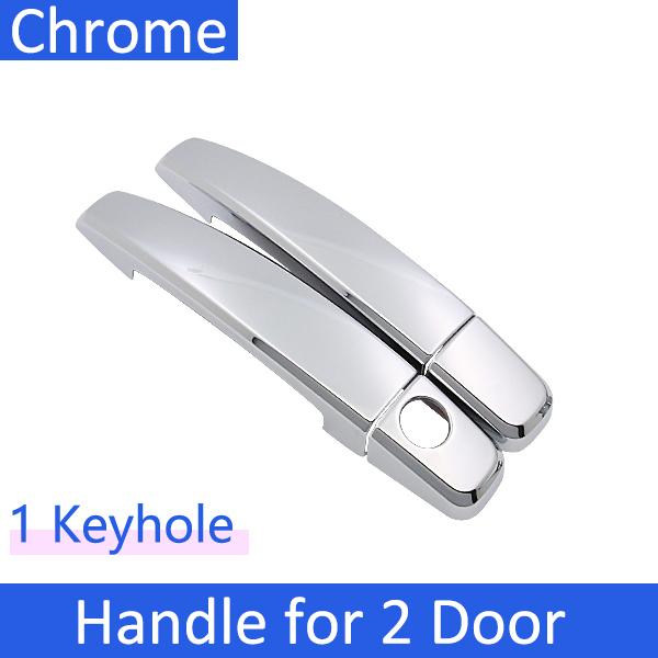 for Opel Tigra B 2004~2009 Vauxhall Tigra TwinTop Chrome Door Handle Cover Car Accessories Rustproof Styling Creative Stickers