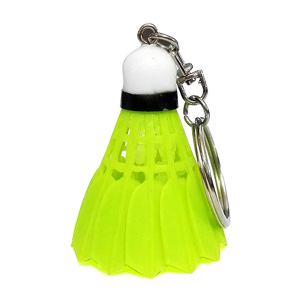 

Keyring Jewelry Bag Pendant Shuttlecock Key Chains Car Key Holder Badminton Keychain Mini Badminton зелёный
