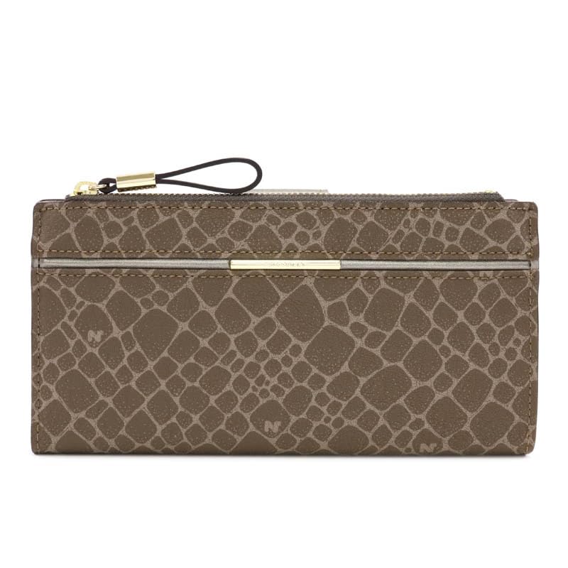 Nina Ricci Atre Nouveau Purse Slim Long Wallet Graphite 85-8203 18500₽