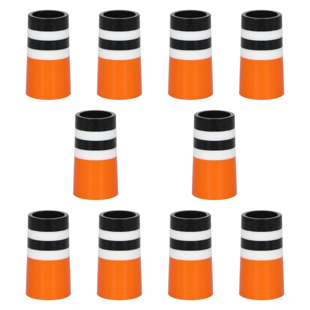 10 Stück Golf Eisen Ferrulen .370 Geschenke Golf Ferrulen Premium Ersatz Endkappen für Sport Outdoor Golfplatz Anfänger Erwachsene