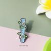 European & American Jewelry Element Molecule Brooch: Creative Alloy Pin Badge Design