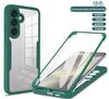 Qicai 360 Hülle und Folie integrierte Handyhülle ist geeignet für Samsung S25 All-Inclusive S24FE Anti-Drop A16/A35 Schutzhülle
