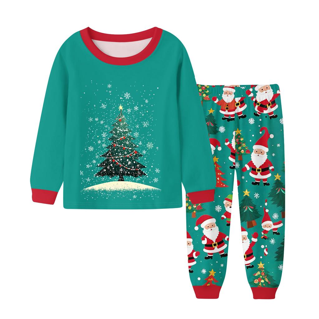 Children's Fashion Suit Skirt Round Neck Long Sleeve Top Pants