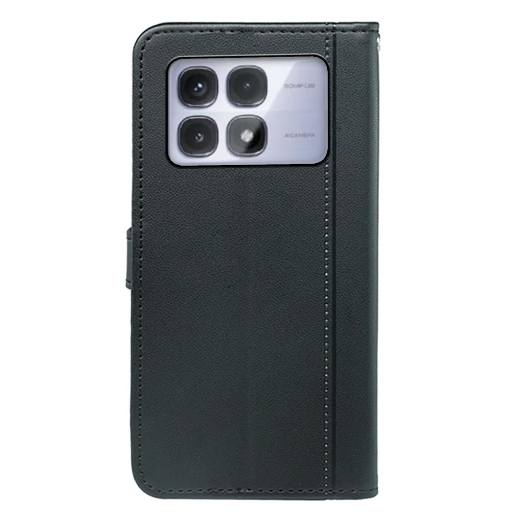 For Xiaomi Redmi K70 Ultra Wallet Case Magnetic Snap Leather Phone Cover with Strap