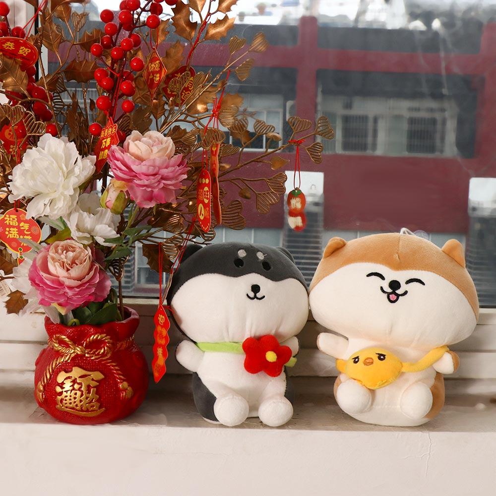 Accompany Toys Husky Dog Stuffed Toy Wedding Party Decor Baby Sleeping Pillow Husky Dog Plush Toy