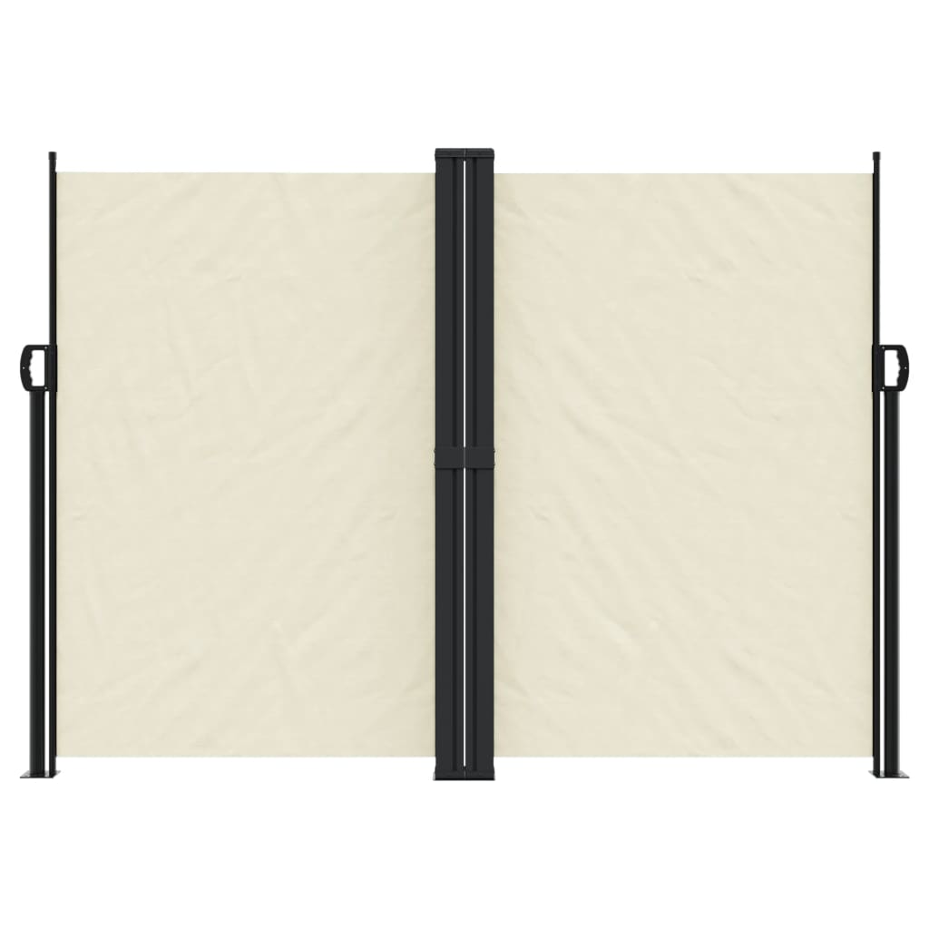 Vidaxl Foldable Side Awning for Terrace, Cream, 180 X 600 Cm