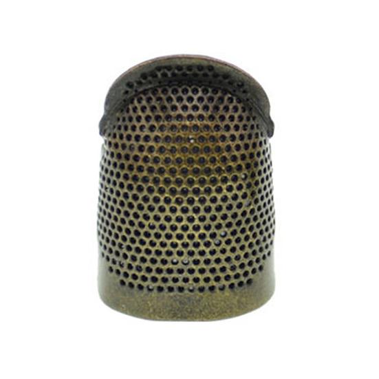 Vintage Ayarlanabilir Yüksük Pimi Iğne Parmak Koruyucu DIY Dikiş Halkası Aracı