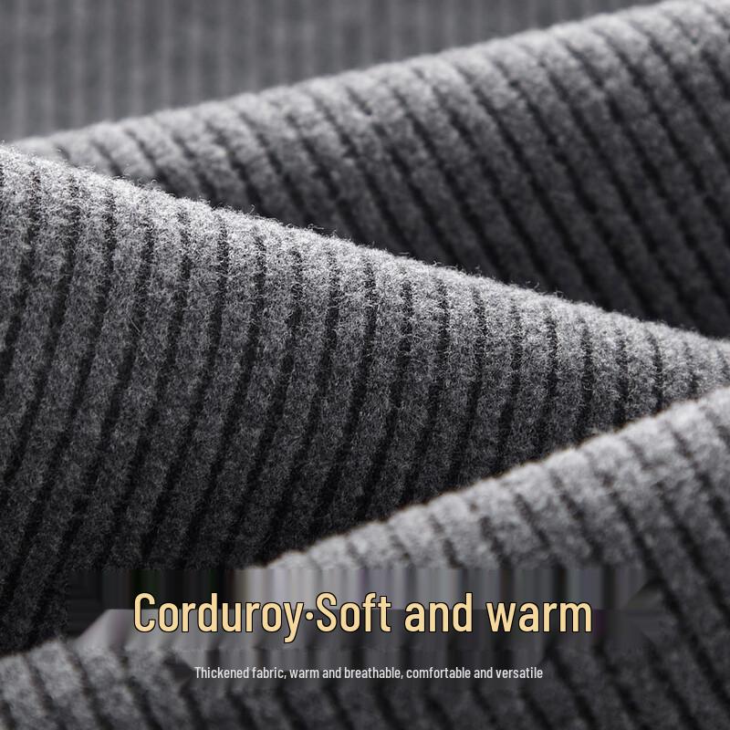 Pantalon épais en velours côtelé pour homme Sugisan