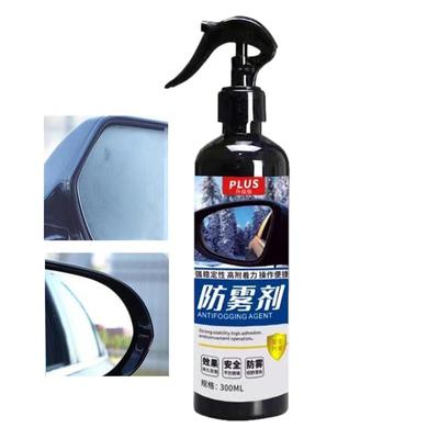 300ml Portable Antifogging Car Spray for Glass Water Spot Remover Car Anti Fog Spray Glass Cleaner for Windshields Mirrors