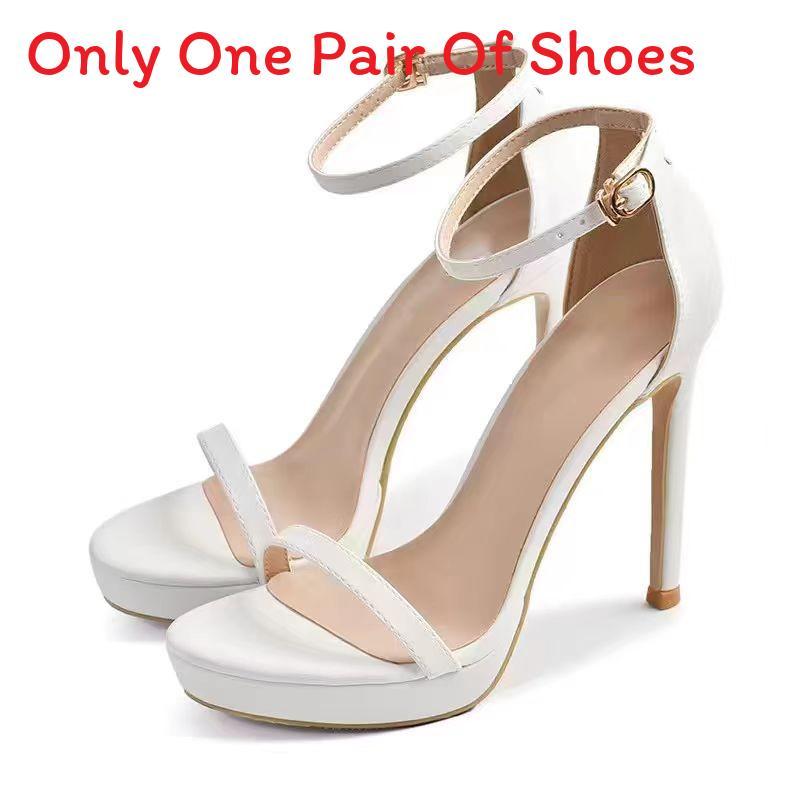 One Strap Sexy Sandals For Women With Pu Platform Block Heel For Summer