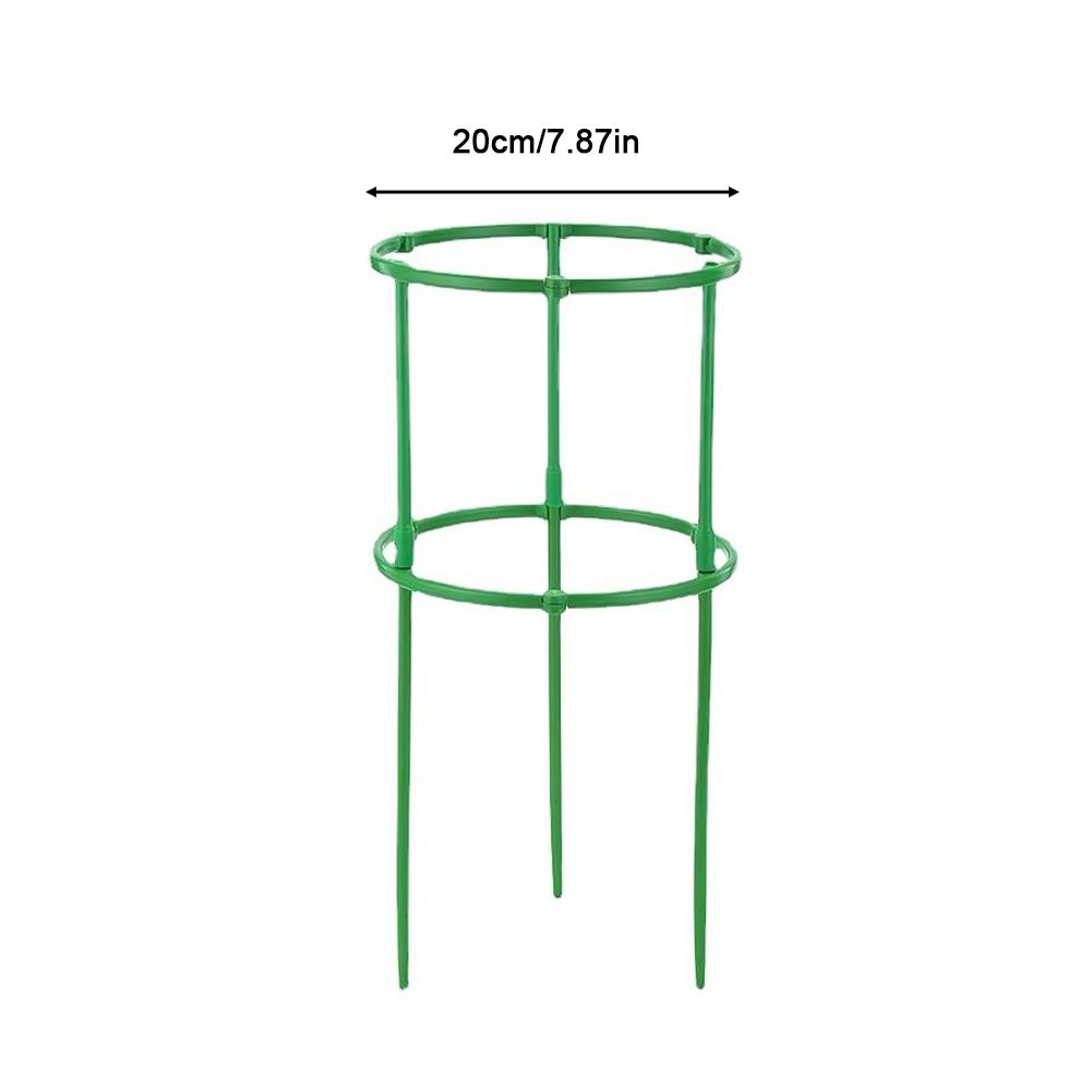 Plant Support Pile Half Round Climbing Vines Stake Bonsai Fixing Rod Garden Plant Stake Holder Flower Ring Support Rack