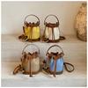 IELGY Ladies Bucket Bag Fashionable All-Match Cross-Body Can Be Carried In Hand