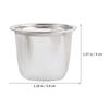 Teapot Filter Liner Strainer Strainers for Loose Leaf Coffee Infuser Fine Mesh Cup Sifter Stainless Steel