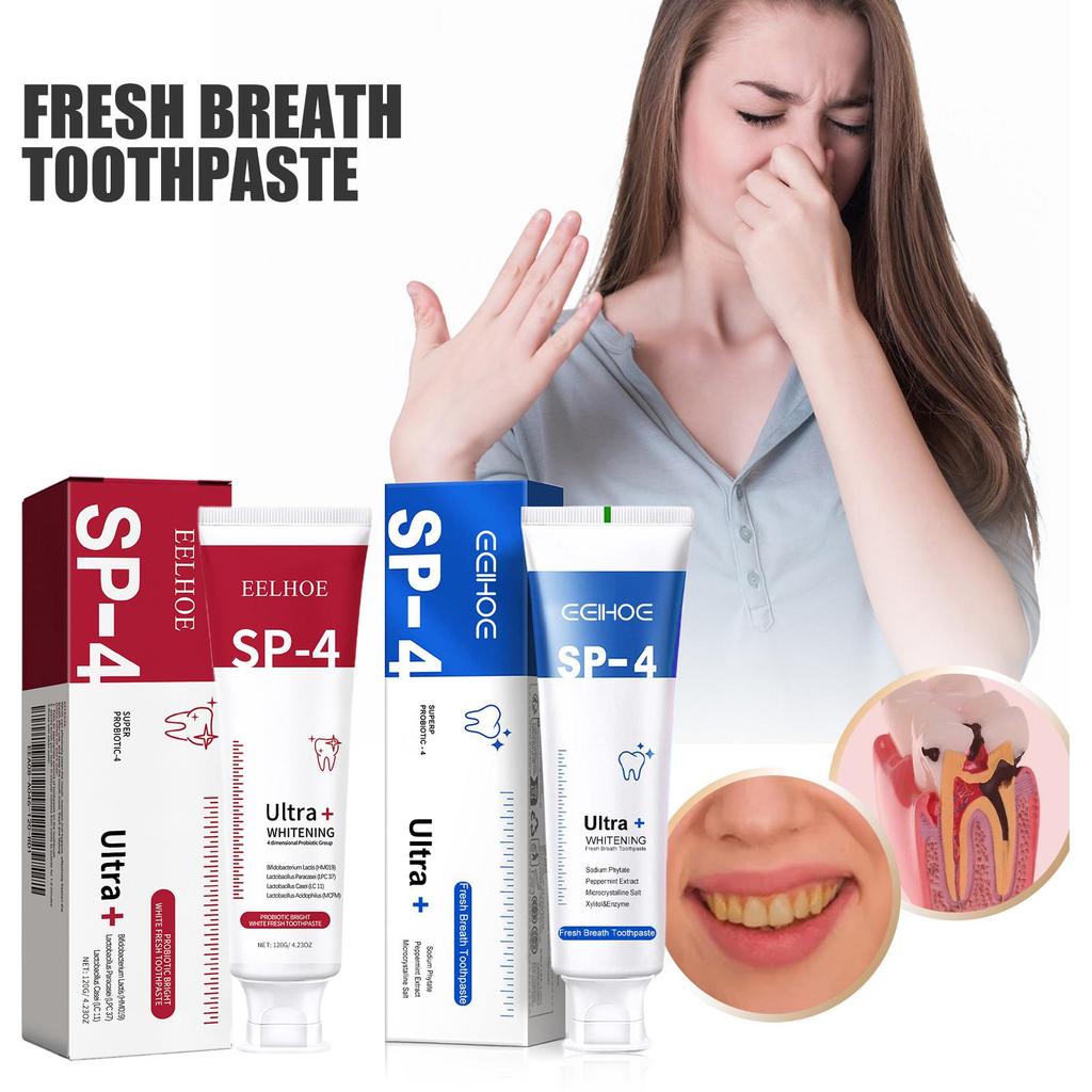 Probiotic Cleaning Toothpaste Removing Dental Plaque Removed Teeth Odor Caring Oral Cavity Dental Restoration Natural Ingredients Care Toothpaste