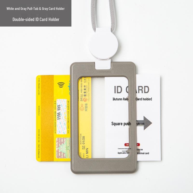 Retractable ID and Badge Lanyard for Students, Employees, and Campus Cards