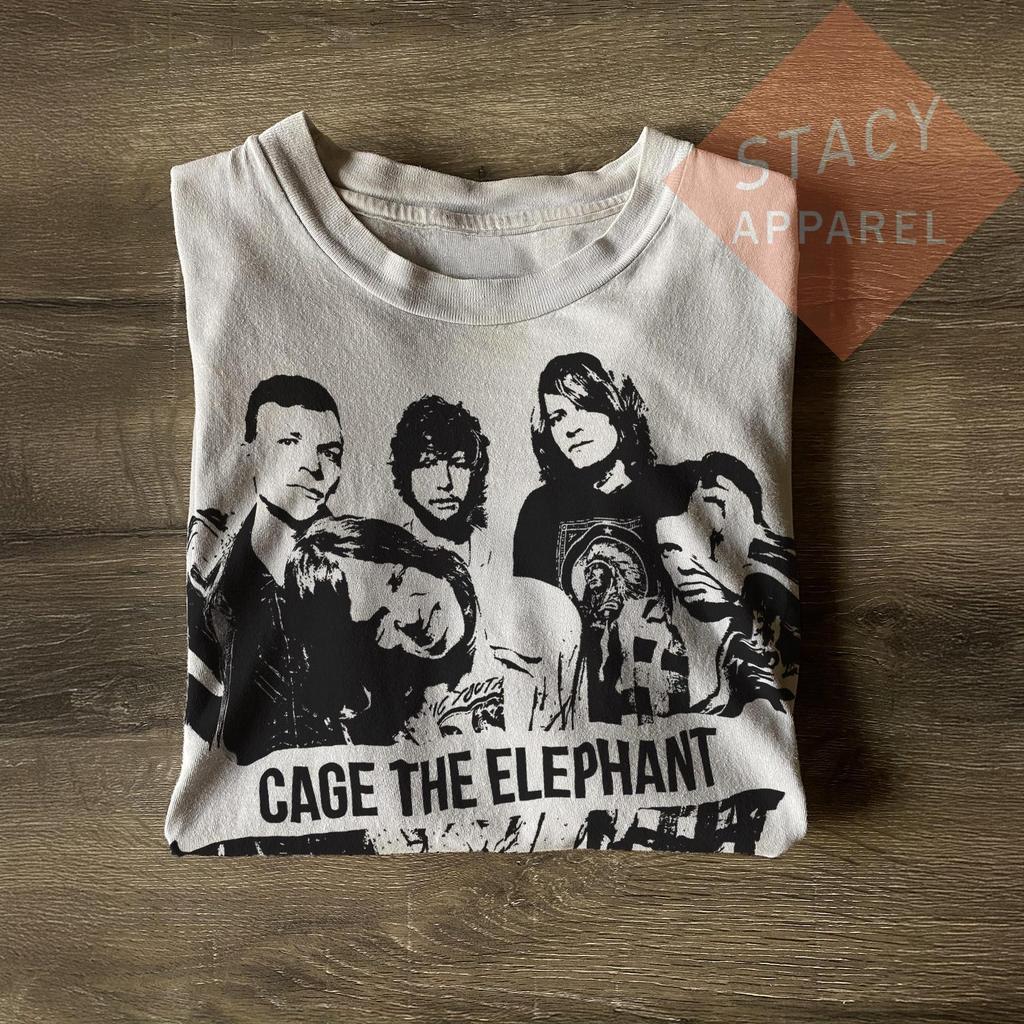 Limited Cage the Elephant T-shirt - CTE Unisex Heavy Cotton T-Shirt