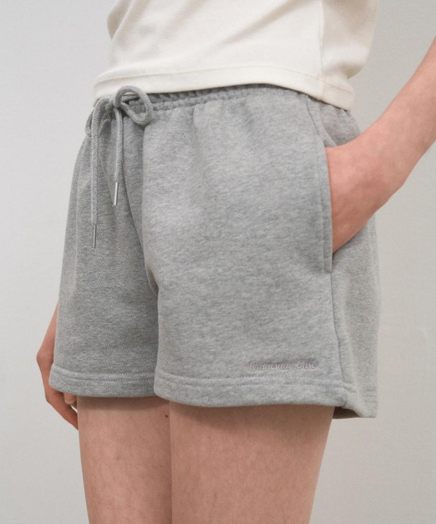 Wednesday Oasis For Woman One-Mile Sweat Shorts_Gray(W25-Pt16)