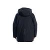 Asics Zippered Hooded Fashion Warm Drop Shoulder Long Sleeve Down Jacket Men Jacket Black 2031E449-001
