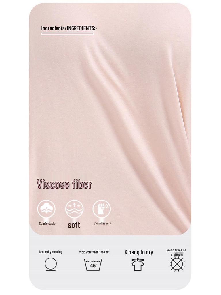 Modal Long Sleeve Thermal Undershirt with Built-in Padded Bra for Women