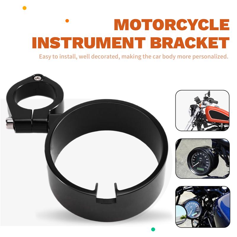Ac29-Speedometer Ring Relocator Clamp Side Mount Bracket For Motorcycle-For Sportster XL 883 1200 1995-2015