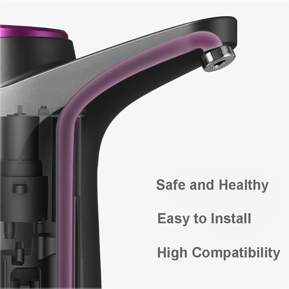 5 Gallon Water Jug Dispenser, Portable Water Bottle Pump For 2-5 Gallon Drinking Water Pump USB Charging Water Dispenser