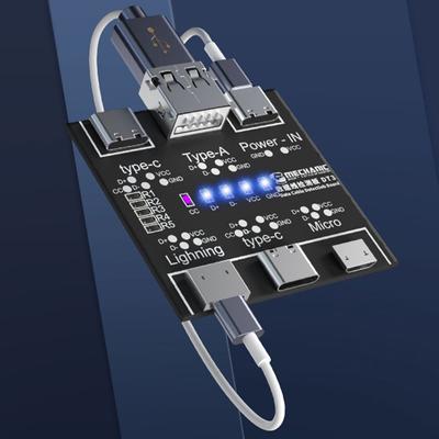 Tablero PWB de la prueba del cable de datos del probador del cable USB Dt3 para la herramienta de detección del cable de la fecha