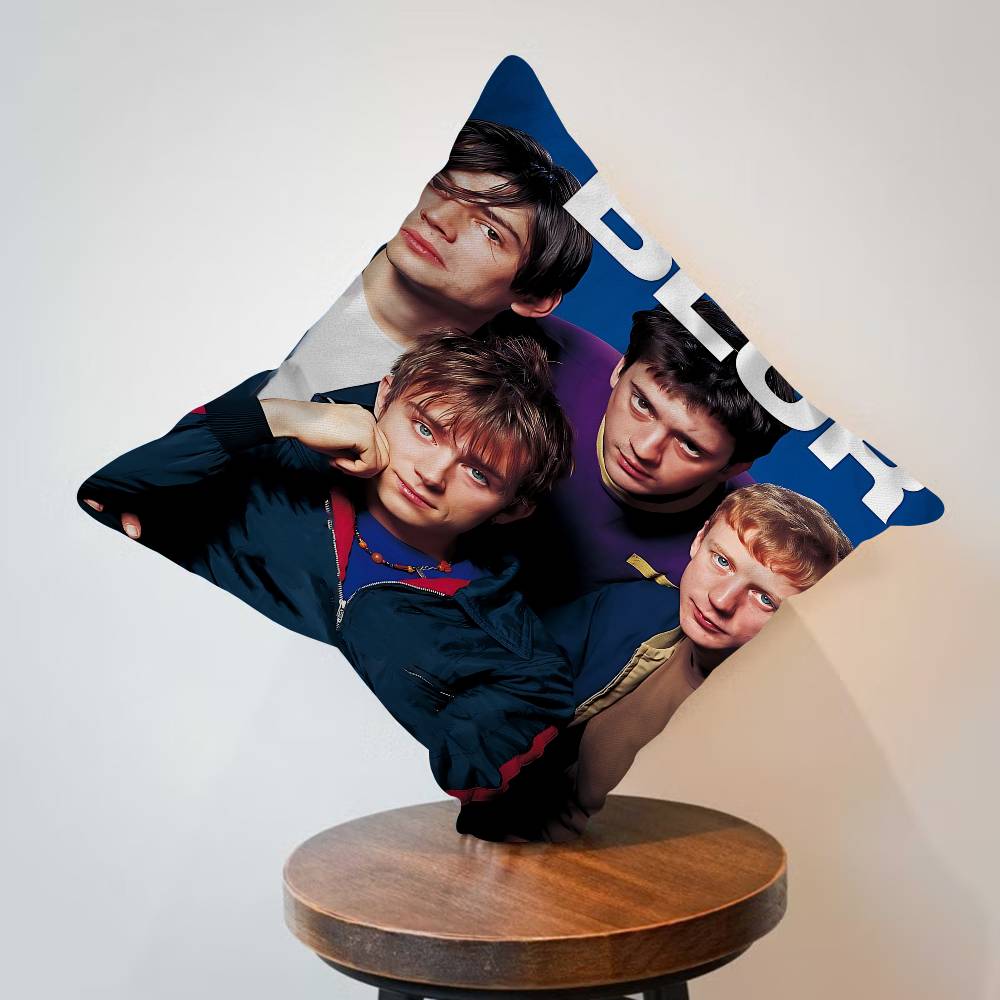 Band Musik Rapper BBlur Vintage Pillow Cushion Cover Pillowcase Living Room Sofa Home Decor Customized