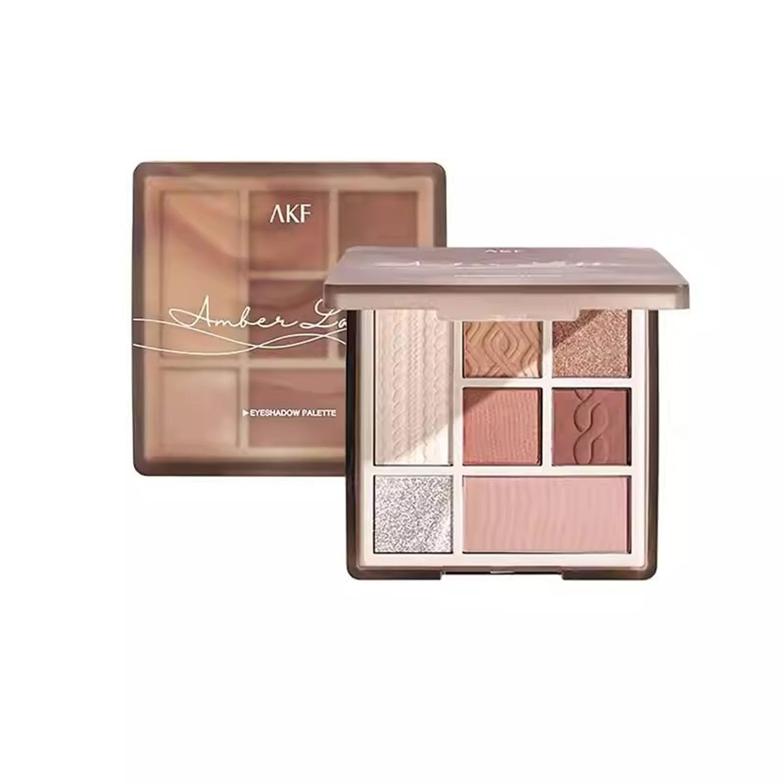 

AKF Sparkling Eyeshadow 7 Colors Matte Palette Makeup Beauty Disk (#03)