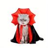1Pc Halloween Pet Costumes Cute Cosplay Vampire Cloak for Small Dog Cat Kitten Puppy Dress Kawaii Pet Clothes Cat Accessoties
