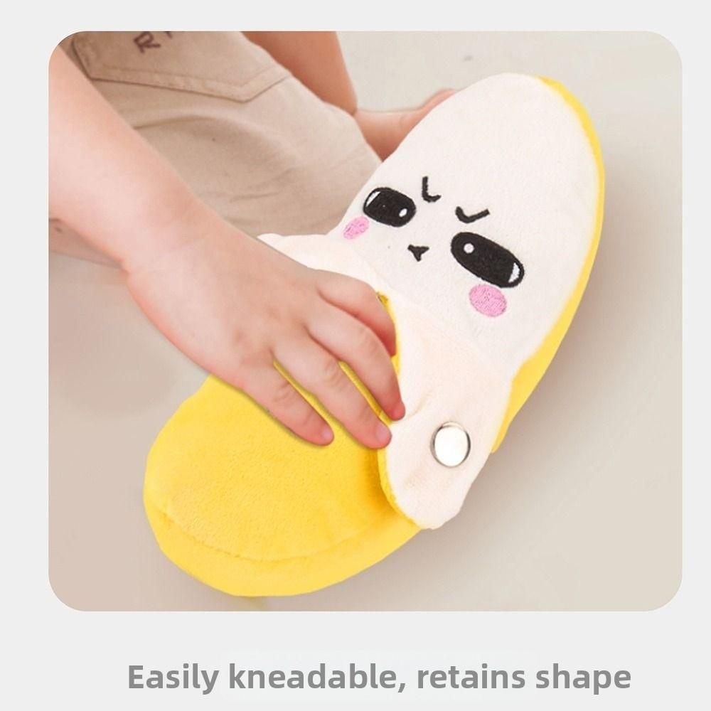 Soft Fruit Induction Metronome Cute Banana Educational Toy Banana Plush Toy Developmental Toy
