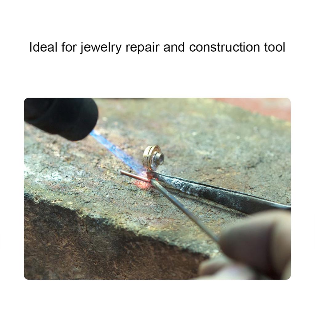 Oxygen Torch Jewelry Torch Welding Soldering Gun with 5 Tips for Oxygen Cylinders