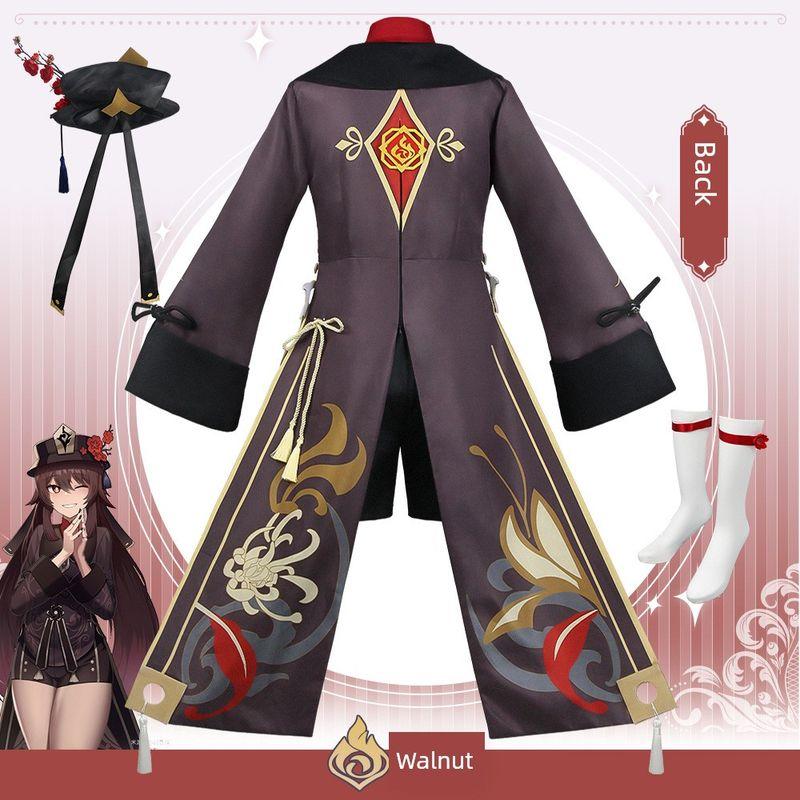 Huto Cos Costume Game Hu Tangzhu Huto Cosplay Costume Full Set Halloween Performance Outfit