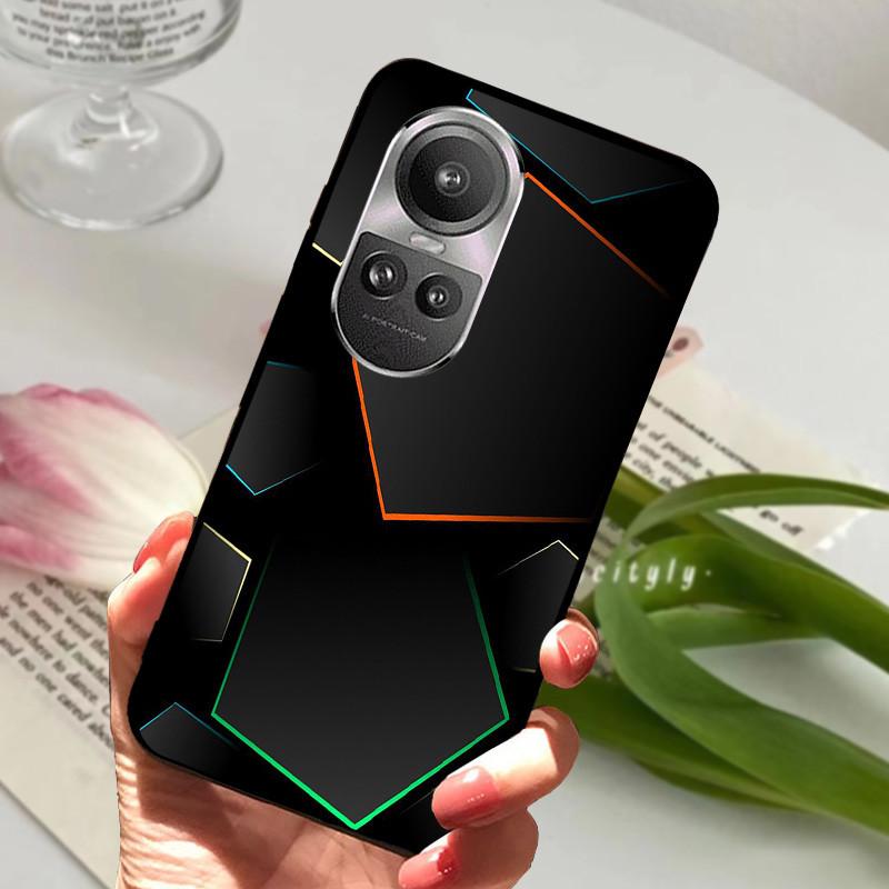 For Oppo Reno 10 5G CPH2531 Case Reno10 Shockproof Soft TPU Silicone Phone Cover For Oppo Reno 10 Pro 5G CPH2525 Funda Cartoon