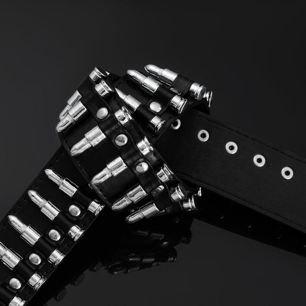 Belt Punk Y2k Belt Rivet Gas Eye Goth Belt Versatile Decoration