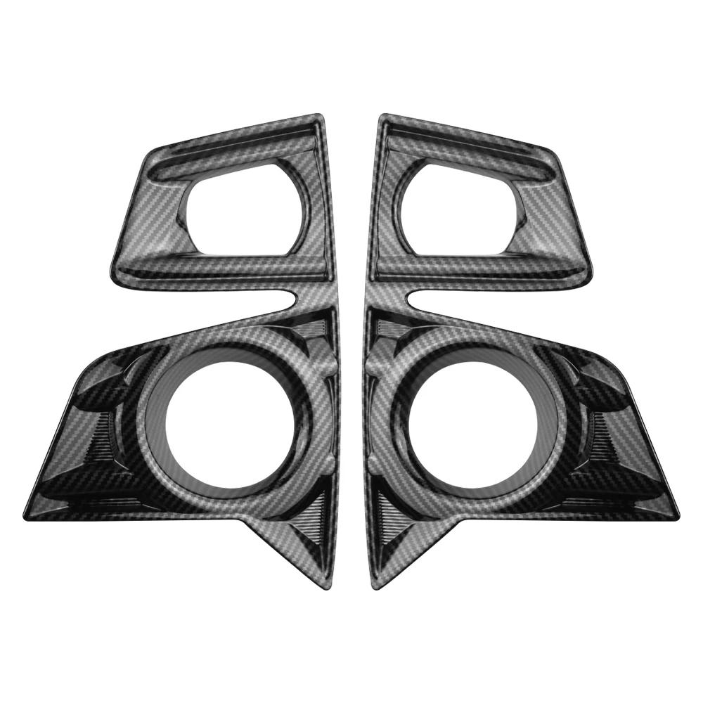 Car Front Fog Light Cover for Isuzu Dmax D-max 2025 2025 2025 Lamp Frame Decoration Sticker 4Pcs ABS Trim Styling Accessories