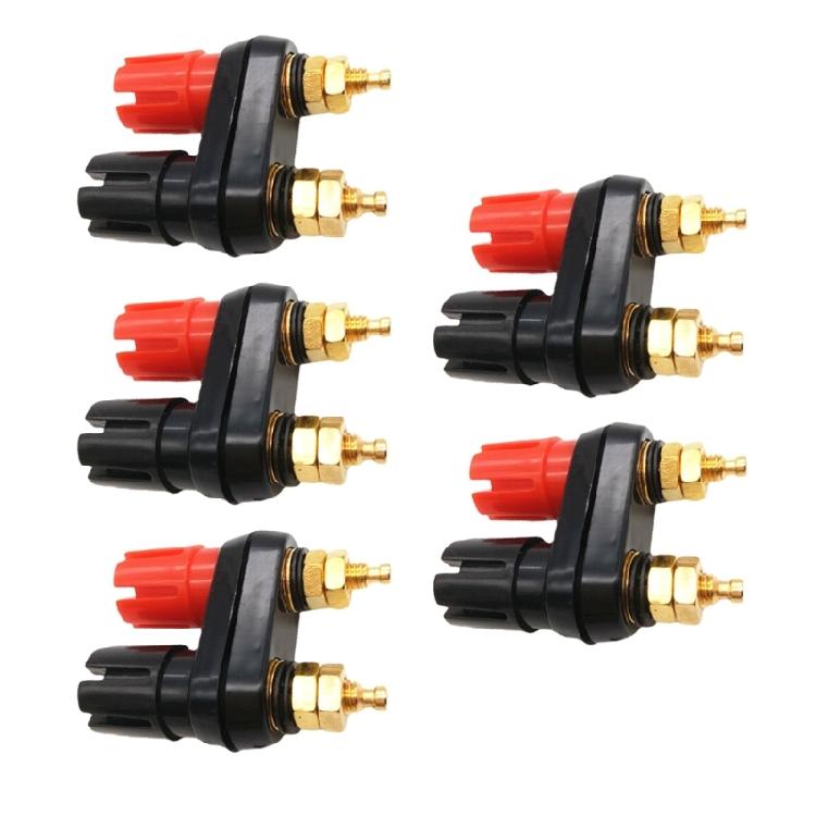 1PC Banana Plugs Jack Socket Couple Terminal Binding Post Speaker DIY Connectors