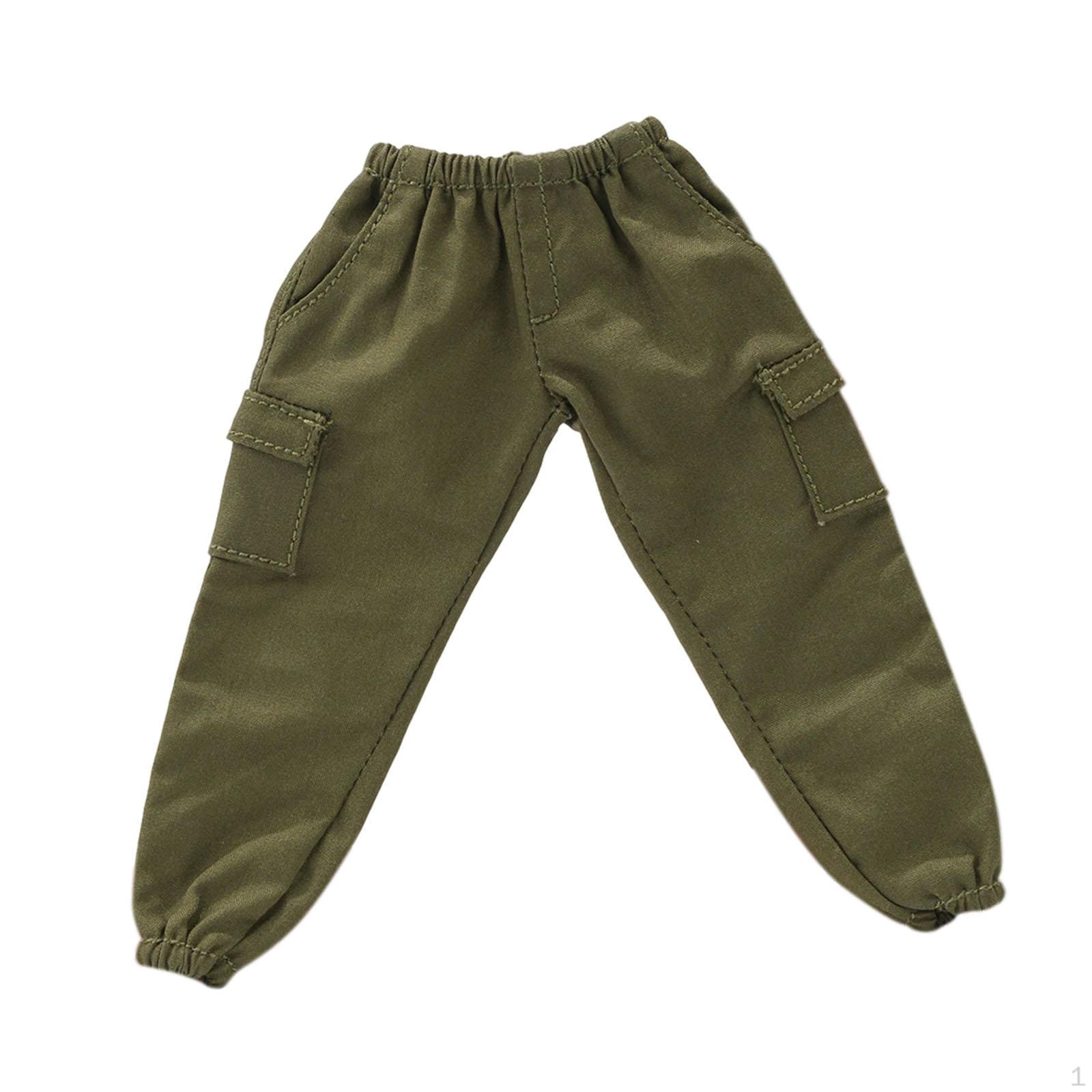 

Miniature Figure Outfit, Clothing (Male), Doll Costume Accessories, Model Compatible, Washable, Pants