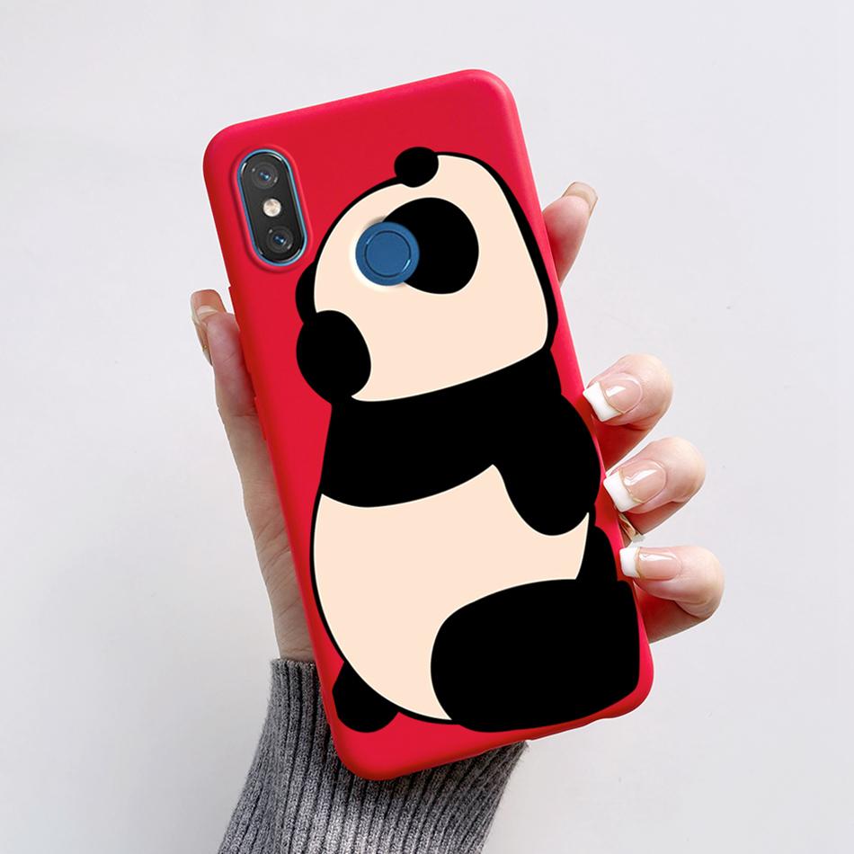 For Xiaomi Mi 8 6.21" Case Cute Bear Cartoon Cat Soft Silicone Shockproof Cover For Xiaomi Mi8 M1803E1A Bumper Phone Case Fundas