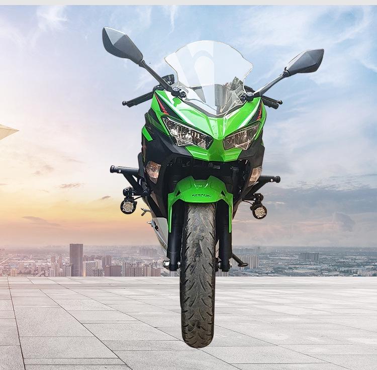 Kawasaki Ninja 400 Crash Bars: Anti-fall Springs, Anti-collision Stunt Protection