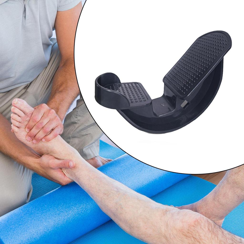 Foot Rocker Calf Ankle Stretch Board Stretches Strained Leg Muscle Home Use Non Slip Training