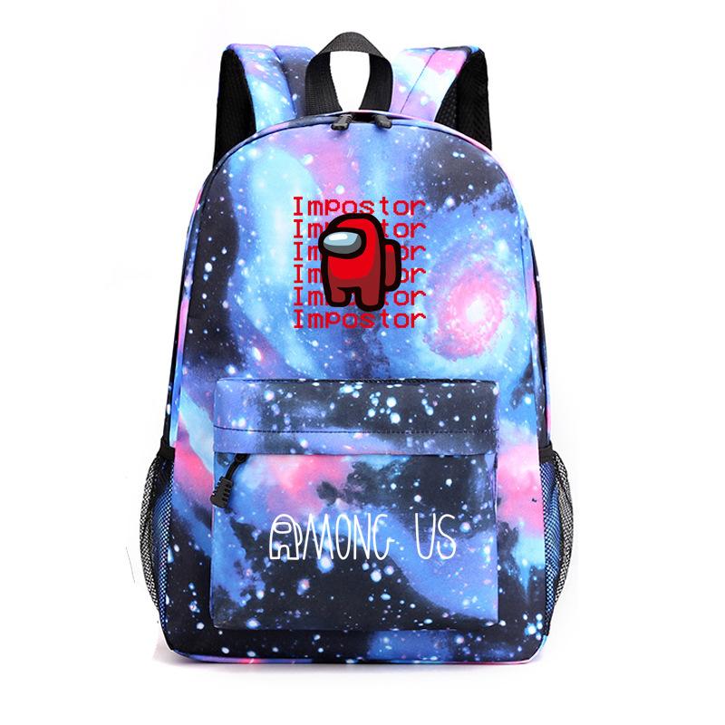 Among Us Backpacks Among Us Ghost Space Werewolf Student Bag