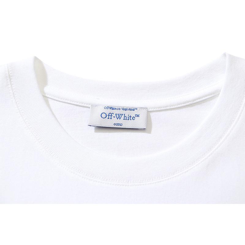 1178 Off-White 2026 Summer New Angel Religion Virgin Mary Printed Short Sleeved T-shirt for Men and Women